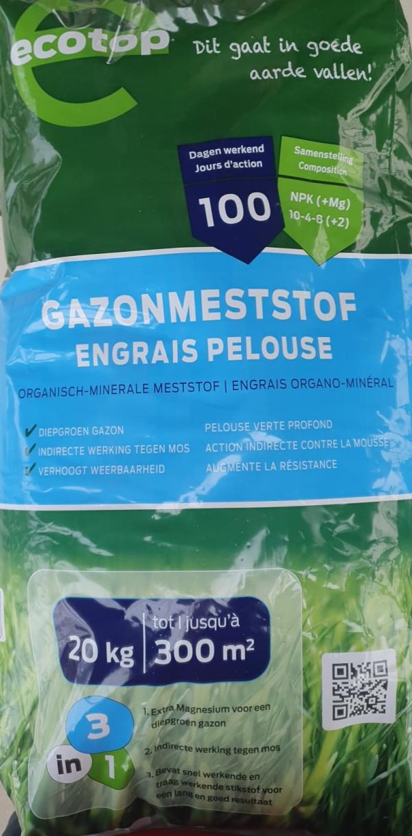 Gazonmestsstof 20 kg